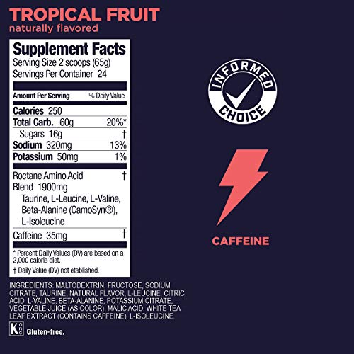 Roctane Energy Drink Mix - Tropical Flavor