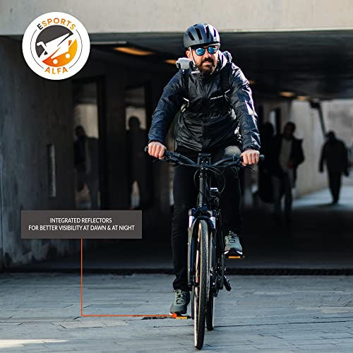 Lightweight Non-Slip Bike Pedals with Reflectors