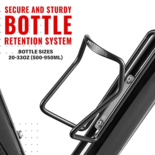 Aluminum Bike Water Bottle Holder, Universal Cage