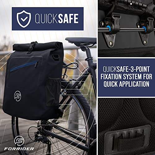 3in1 Waterproof Bike Bag with Backpack