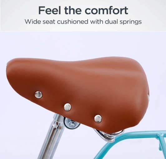 Women's 7-Speed Hybrid Cruiser Bike, Multiple Colors