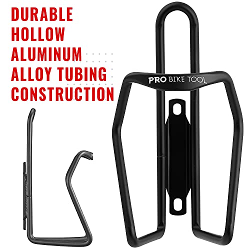 Aluminum Bike Water Bottle Holder, Universal Cage