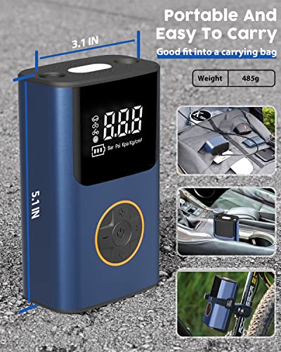 Cordless Bike Tire Inflator - 150 PSI