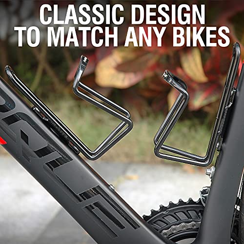 Lightweight Bike Water Bottle Holder with Stainless Bolts