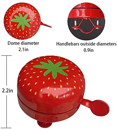 Strawberry Bike Bell for all Cyclists