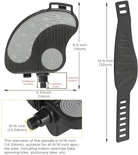 Peloton Cycling Pedals with Straps