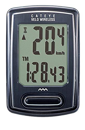 CAT EYE Velo Wireless Bike Computer, Black