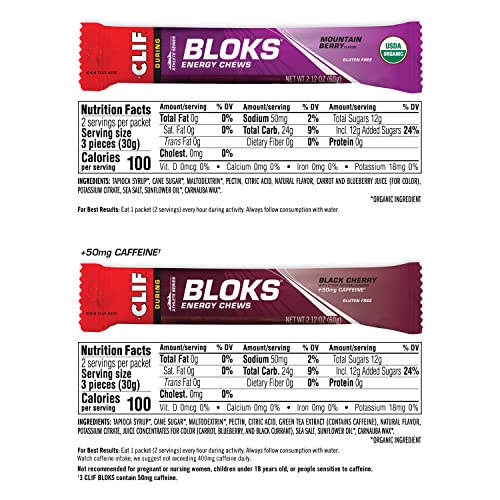 Clif Bloks Energy Chews - Variety Pack