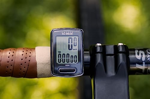 CAT EYE Velo Wireless Bike Computer, Black
