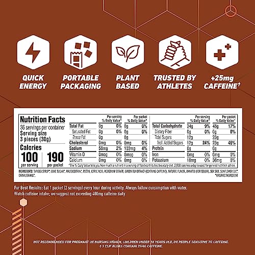 Clif Bloks Energy Chews - Variety Pack