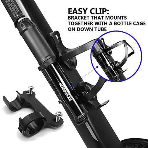 Aluminum Mini Bike Pump - 120PSI