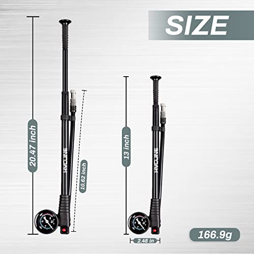 Mountain Bike Shock Pump - 300 PSI