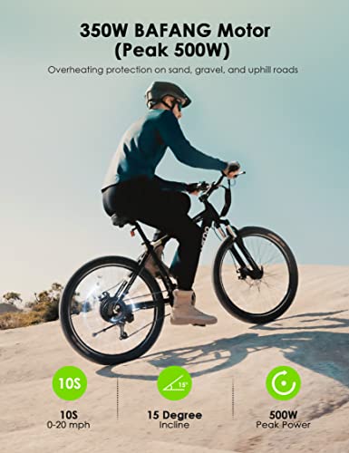 Oraimo 350W Electric Mountain Bike Shimano 21 Speed