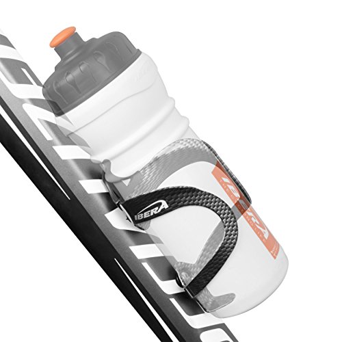 Ibera Lightweight Aluminum Bike Bottle Cage, Carbon
