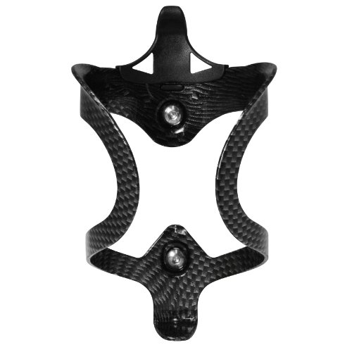 Ibera Lightweight Aluminum Bike Bottle Cage, Carbon
