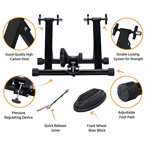 Steel Bike Trainer Stand for Indoor Cycling