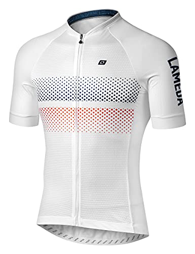 Men's Reflective Cycling Jersey - Lightweight & Breathable
