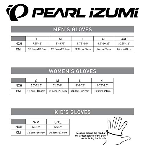 PEARL IZUMI Men's Select Cycling Glove, Black, Medium