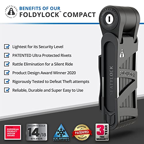FoldyLock: Lightweight & Secure Bicycle Lock
