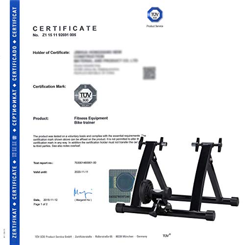 Steel Bike Trainer Stand for Indoor Cycling