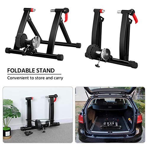 Magnetic Bike Trainer Stand for Mountain & Road Bikes