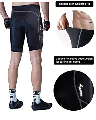 Men's Padded Cycling Shorts - Large