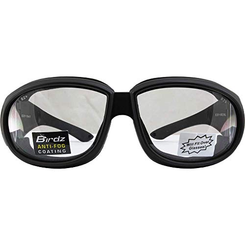 Swallow Fit Over Motorcycle Glasses (Clear)