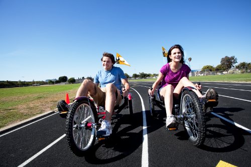 Red Mobo Reversible Adult 3-Wheel Bike