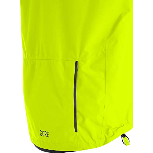 GORE WEAR Men's Gore-tex Cycling Jacket, Neon Yellow