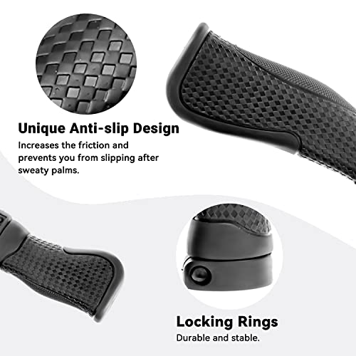 Himiway Non-Slip Bike Handlebar Grips for Ebike