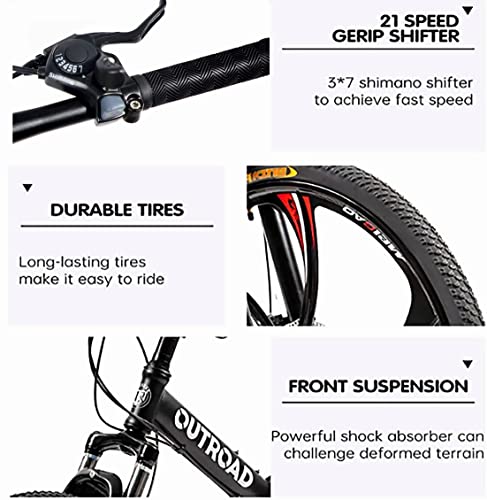 Folding 26 Inch Dual Suspension Mountain Bike