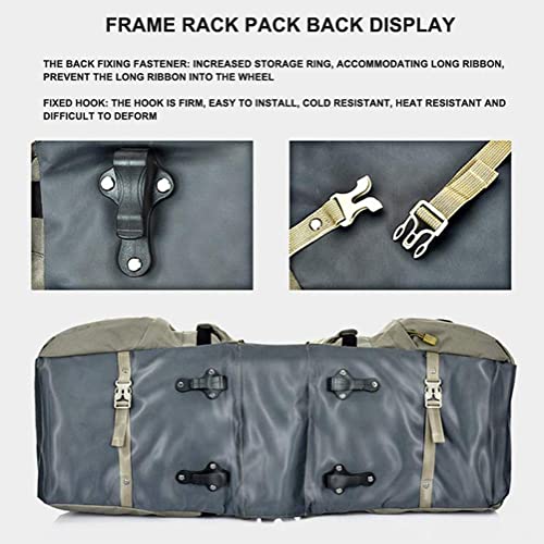 Waterproof 50L Bike Panniers with Rain Cover