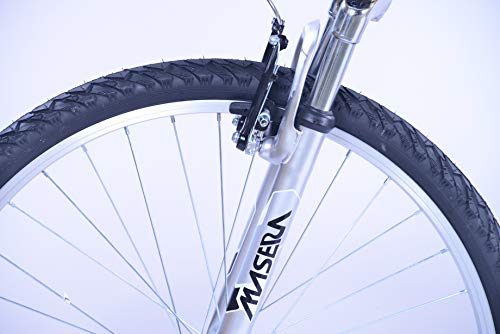 Columba 26" Folding Bike - 18 Speed Cream