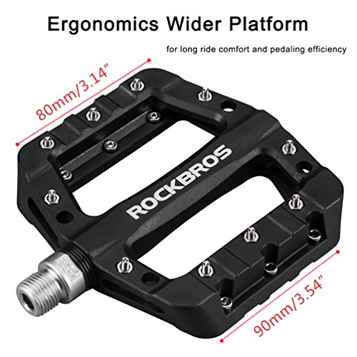 Lightweight Nylon Fiber Bike Pedals by RockBROS