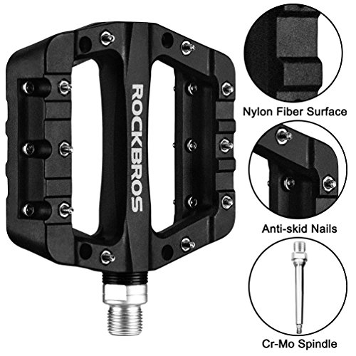Lightweight Nylon Fiber Bike Pedals by RockBROS