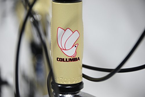 Columba 26" Folding Bike - 18 Speed Cream