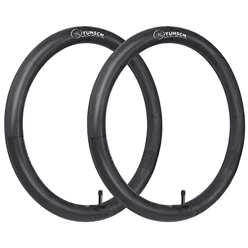 2 Pack 18" Bike Tubes 18 x 2.125/2.25/2.35/2.4 AV32mm Valve 18" Bicycle Tubes Compatible with 18 x 2.125 18 x 2.20 18 x 2.25 18 x 2.30 18 x 2.35 18 x 2.40 Bike Tire Tubes