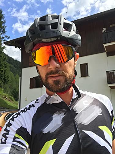 X-TIGER Interchangeable Polarized Cycling Sunglasses