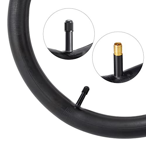 2 Pack 18" Bike Tubes 18 x 2.125/2.25/2.35/2.4 AV32mm Valve 18" Bicycle Tubes Compatible with 18 x 2.125 18 x 2.20 18 x 2.25 18 x 2.30 18 x 2.35 18 x 2.40 Bike Tire Tubes