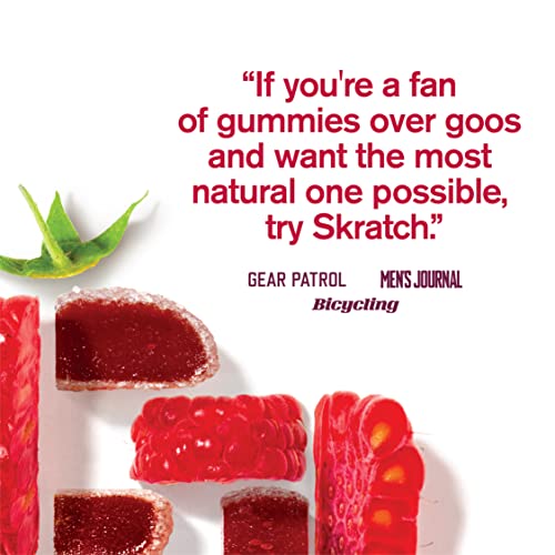 Raspberry Energy Gummies for Cycling and Running