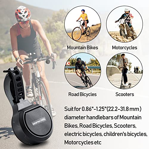 Adjustable Electric Bike Horn with USB Recharge