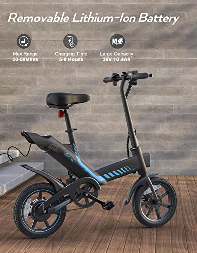 Sailnovo 14" Electric Bike for Adults & Teenagers