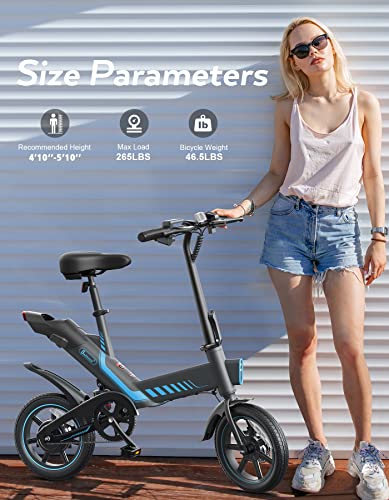Sailnovo 14" Electric Bike for Adults & Teenagers