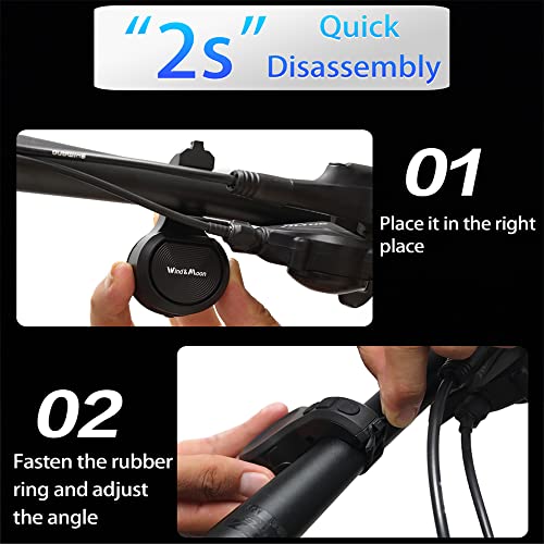 Electric Bike Horn with Anti-Theft Alarm