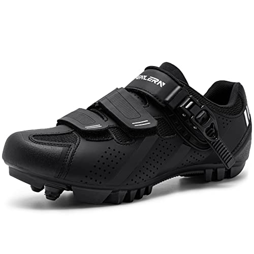 FENLERN Men's MTB Shoes with Ratchet Buckle
