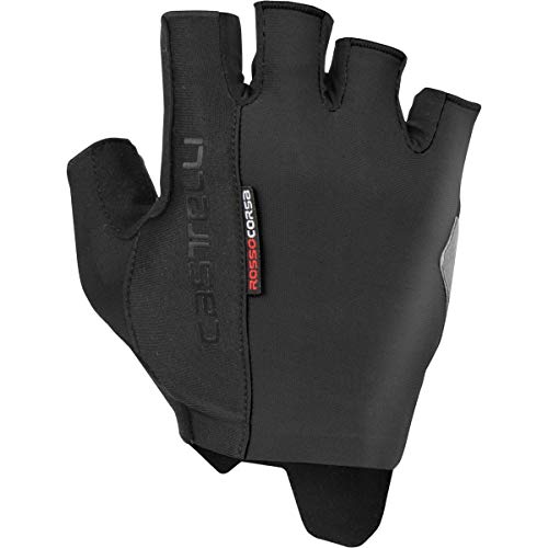 Castelli Rosso Corsa Espresso Glove - Men's Black, S
