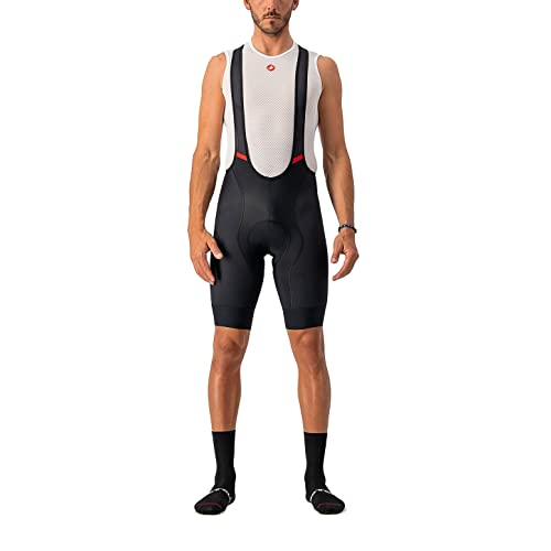 Castelli Cycling Competizione Bibshort for Road and Gravel Biking l Cycling - Black - 3X-Large