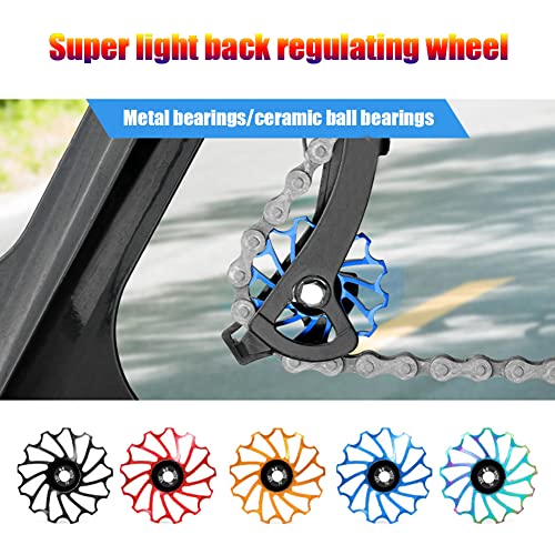 Colorful Ceramic Rear Derailleur Jockey Wheel - 11T