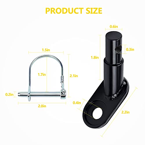 Cenipar Bike Trailer Hitch Connector Adapter