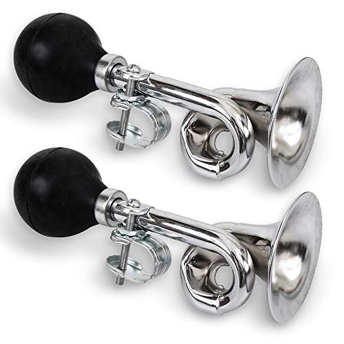Circus Bicycle Horns, Universal Fit, 2-pack